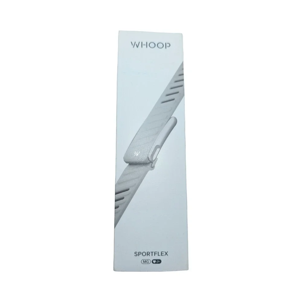 43-O Whoop Sportflex 5.0 Silicone / Stainless Steel Band in Gray